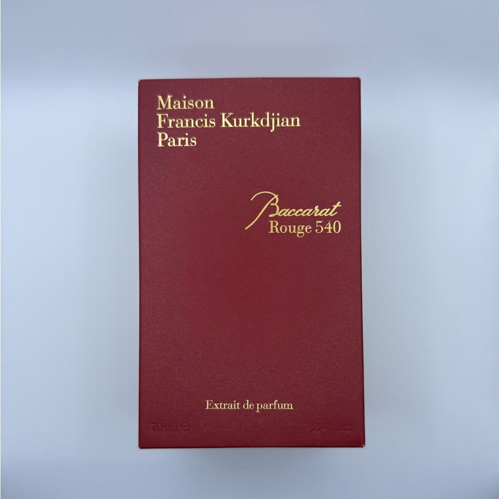 Maison Francis Kurkdjian Baccarat Rouge 540 Extrait - Red and Gold Box